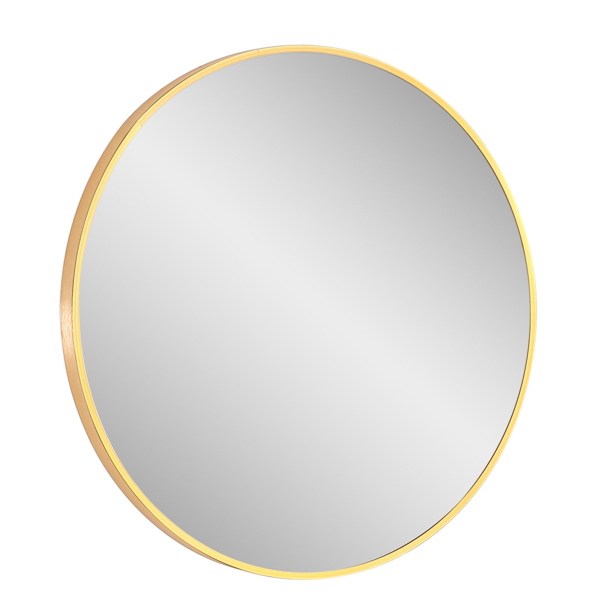 Vera Round Vanity Mirror Stainless Steel Frame  28