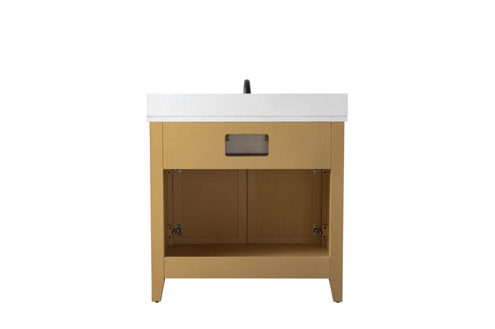 Burbank 36" Single Sink Vanity with Quartz Top