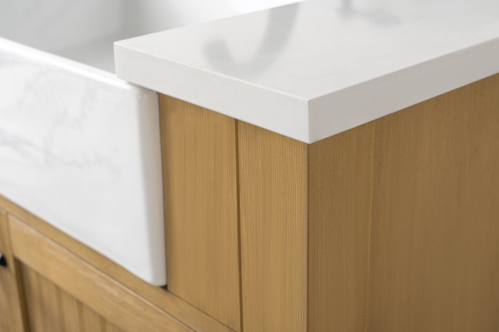 Burbank 36" Single Sink Vanity with Quartz Top