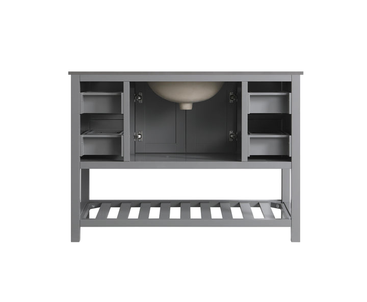 Monaco 48" Single Sink Bathroom Vanity Base Cabinet without Top