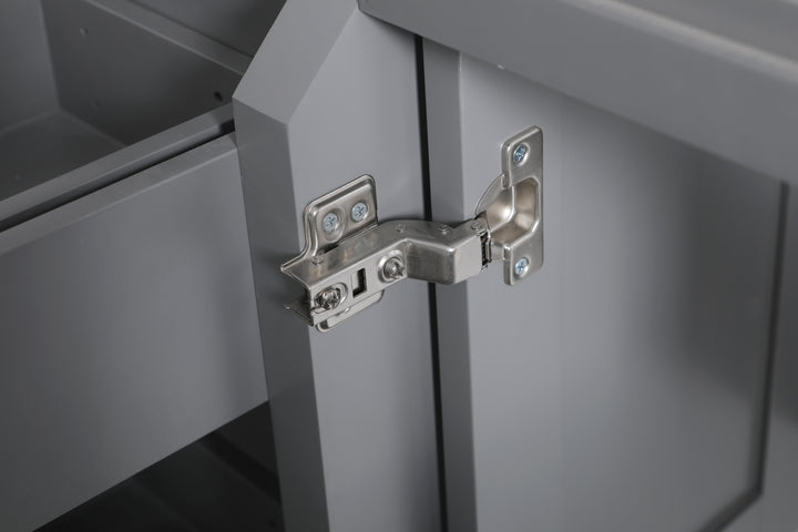 Monaco 72" Double Sink Bathroom Vanity Base Cabinet without Top