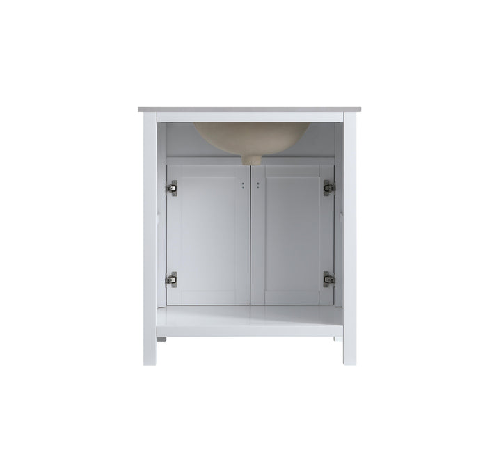 London 29.5" Single Sink Vanity Cabinet Only in White