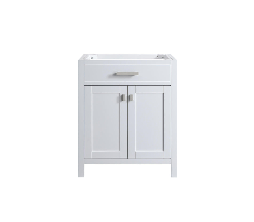 London 29.5" Single Sink Vanity Cabinet Only in White