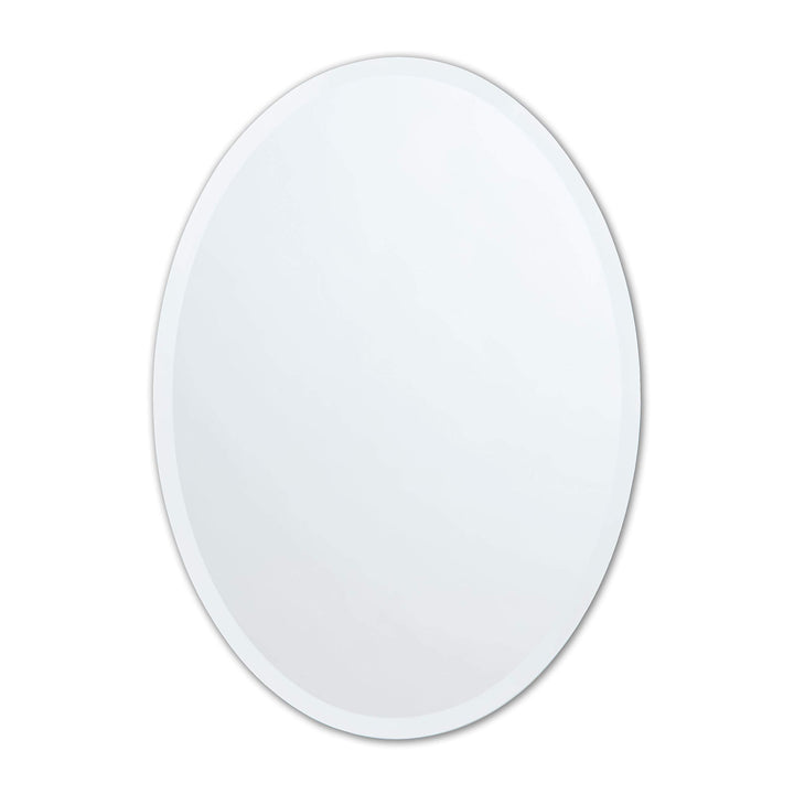 Vera 20" x 28" Oval Frameless Mirror