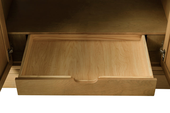 Milano 36" Single Sink Vanity with White Quartz Top