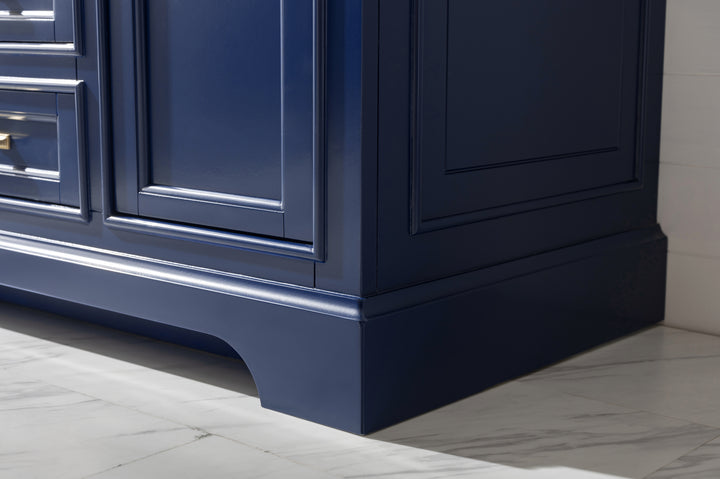 Milano 48" Single Sink Vanity with White Quartz Top