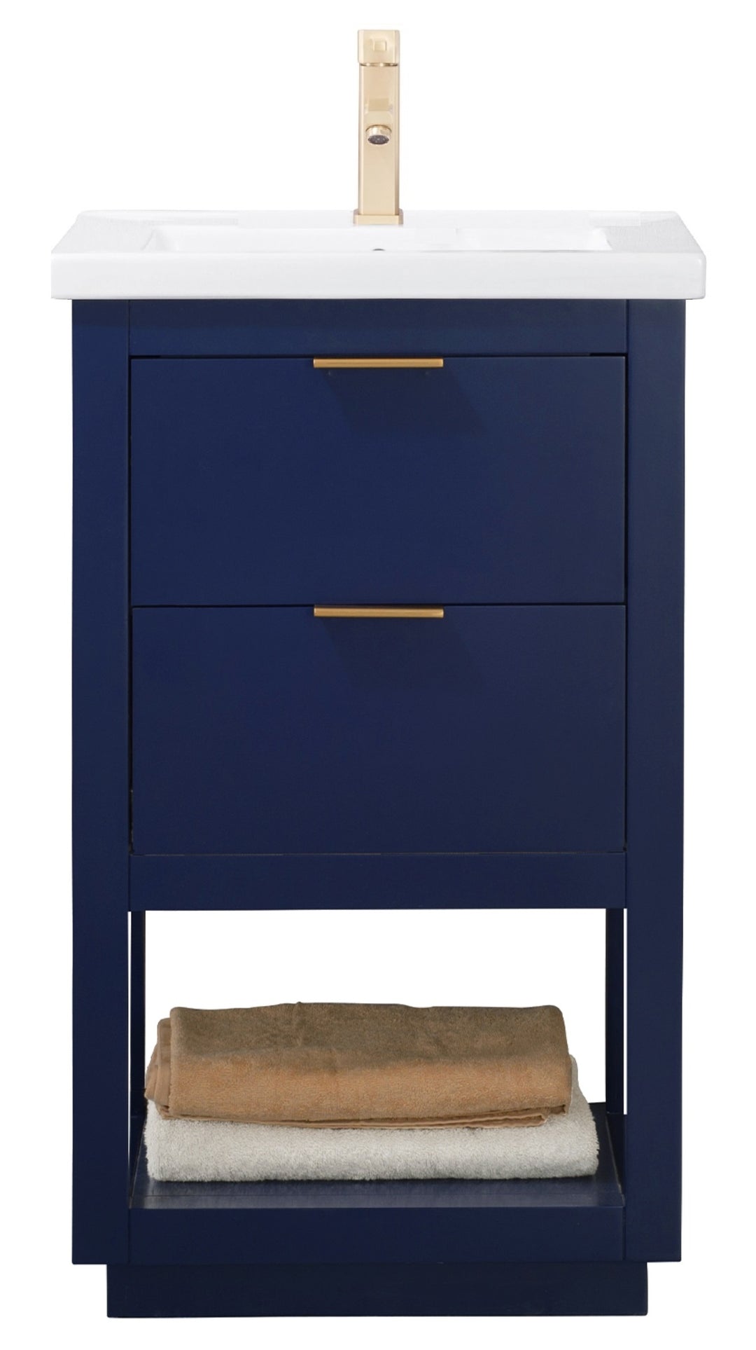 Klein 20" Single Sink Vanity with Porcelain Top