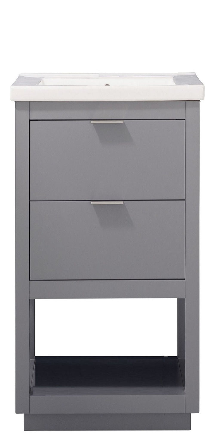 Klein 20" Single Sink Vanity with Porcelain Top