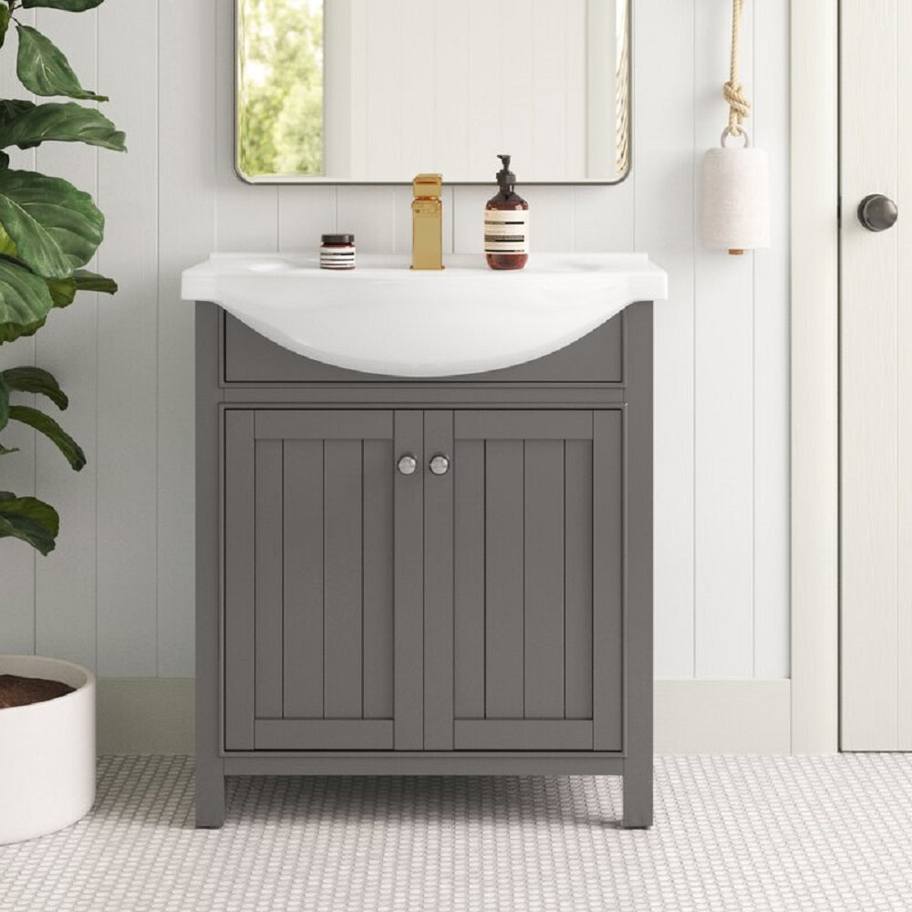 Marian 30" Single Sink Vanity with Porcelain Top