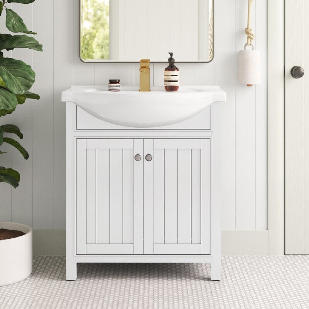 Marian 30" Single Sink Vanity with Porcelain Top