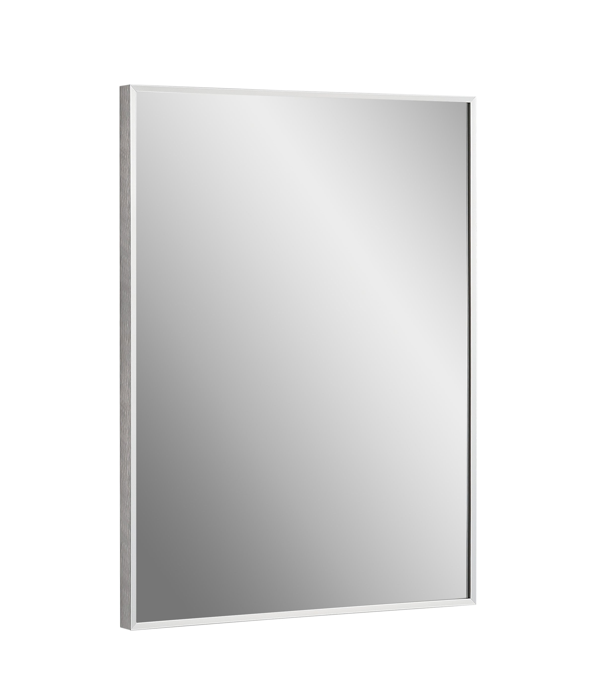 Vera 24 x 32 Rectangular Mirror with Modern Metal Framed